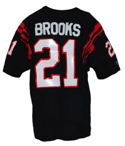 1980s James Brooks Cincinnati Bengals Game-Used Home Jersey