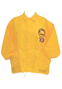 1980s Kareem Abdul-Jabbar Los Angeles Lakers Player-Worn Windbreaker