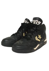 1980’s Larry Bird Boston Celtics Game-Used & Autographed Sneakers