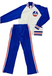 1980s New Jersey Nets Player Worn Warm-Up Suit