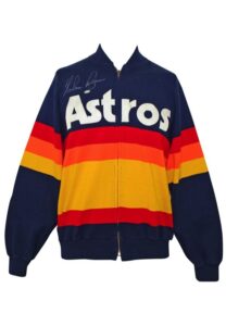 1980s Nolan Ryan Houston Astros Player-Worn & Autographed Sweater