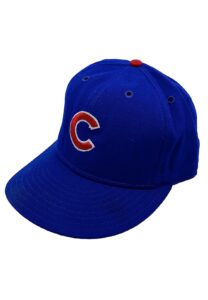 1980s Ryne Sandberg Chicago Cubs Game-Used & Signed Cap