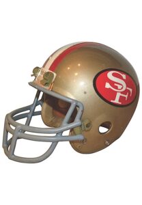 1980s San Francisco 49ers Game-Used Helmet Attributed To Ronnie Lott