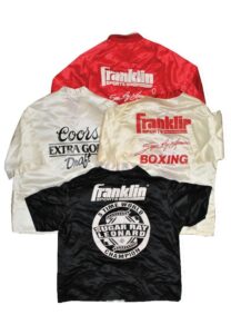 1980s Sugar Ray Leonard Fight-Worn Corner Man Jackets