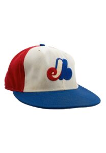 1980s Tim Raines Montreal Expos Game-Used & Signed Cap