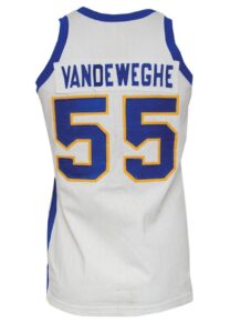 1981-82 Kiki Vandeweghe Rookie Denver Nuggets Game-Used Home Jersey 