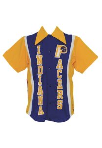 1981-82 Louis Orr Indiana Pacers Worn Road Warm-Up Jacket