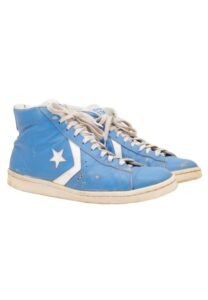 1981-82 Michael Jordan University of North Carolina Tar Heels “Freshman Year” Practice-Worn & Autographed Sneakers