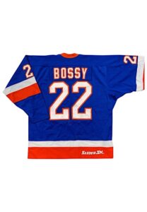 1981-82 Mike Bossy New York Islanders Game-Used Road Jersey