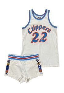 1981-82 Tom Chambers San Diego Clippers Rookie Game-Used Home Uniform