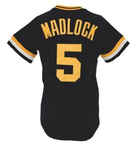 1981 Bill Madlock Pittsburgh Pirates Game-Used Road Jersey