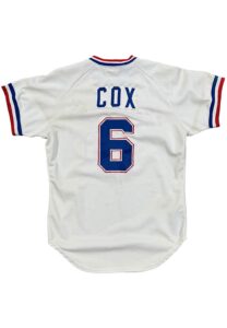 1981 Bobby Cox Atlanta Braves Manager-Worn Jersey