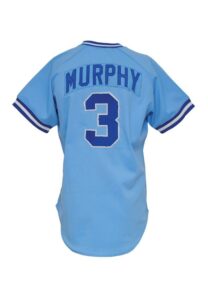 1981 Dale Murphy Atlanta Braves Game-Used & Autographed Jersey