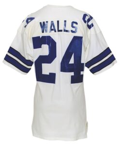 1981 Everson Walls Rookie Dallas Cowboys Game-Used Home Jersey