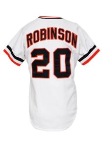 1981 Frank Robinson San Francisco Giants Managers Worn & Autographed Uniform