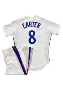 1981 Gary Carter Montreal Expos Game-Used & Signed Home Uniform