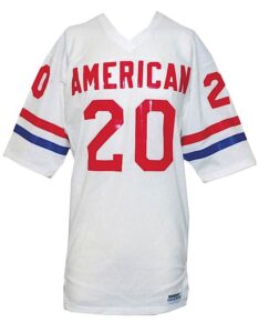 1981 Joe Cribbs NFL Pro Bowl Game-Used White Mesh Jersey