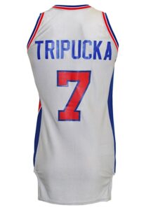 1981 Kelly Tripucka Detroit Pistons Game-Used “Silverdome” Alternate Jersey