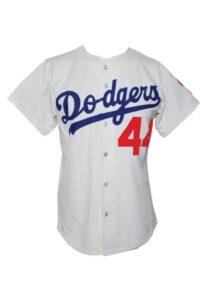 1981 Ken Landreaux LA Dodgers Game-Used Home Jersey