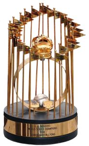 1981 Los Angeles Dodgers World Championship Trophy