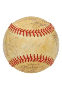 1981 New York Mets Team Signed Baseball