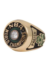 1981 Robert Parish Boston Celtics Championship Ring