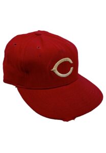 1981 Tom Seaver Cincinnati Reds Game-Used & Signed Cap