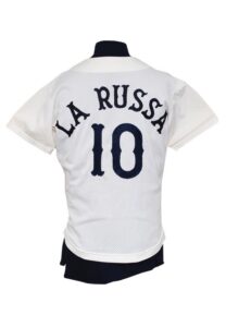 1981 Tony La Russa Chicago White Sox Managers Worn Home Uniform, Undershirt, Socks & Spikes