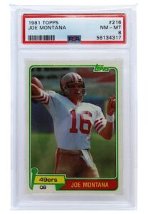 1981 Topps Joe Montana Rookie #216