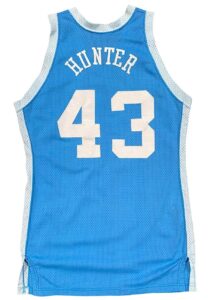 1982-1983 Curtis Hunter University of North Carolina Game-Used Road Jersey