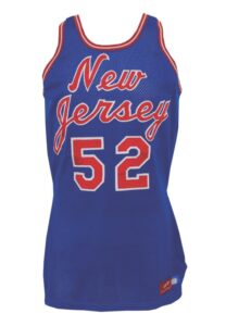 1982-83 Buck Williams NJ Nets Game-Used Road Uniform