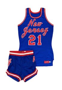 1982-83 Eric “Sleepy” Floyd New Jersey Nets Rookie Game-Used Uniform