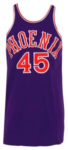 1982-83 Jeff Cook Phoenix Suns Game-Used Road Jersey