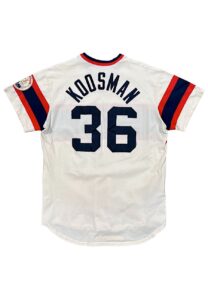 1982-83 Jerry Koosman Chicago White Sox Game-Used Home Jersey