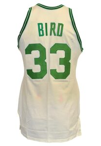 1982-83 Larry Bird Boston Celtics Game-Used Home Jersey