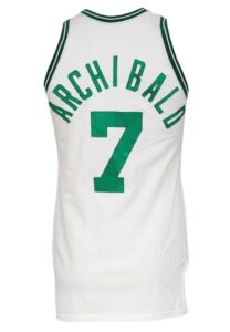 1982-83 Nate “Tiny” Archibald Boston Celtics Game-Used Home Jersey