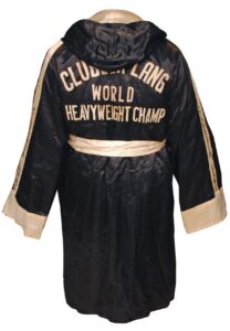 1982 Clubber Lang Fight Robe & Trunks Screen-Worn by Mr. T in “Rocky III”