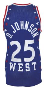 1982 Dennis Johnson Western Conference Game-Used All-Star Uniform