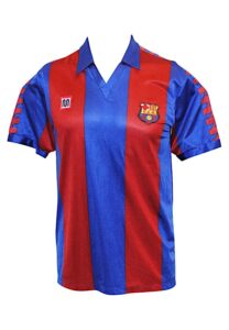 1982 Diego Maradona FC Barcelona Match-Worn Jersey