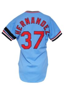 1982 Keith Hernandez St. Louis Cardinals Game-Used & Autographed Road Jersey