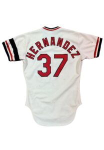 1982 Keith Hernandez St Louis Cardinals Game-Used Jersey