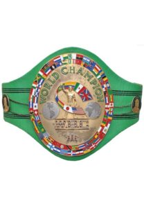 1982 Larry Holmes WBC Heavyweight World Championship Belt Signed by Holmes & WBC President Jose Sulaiman