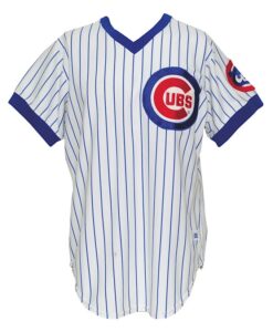 1982 Lee Smith Chicago Cubs Game-Used Home Jersey