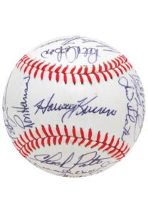 1982 Milwaukee Brewers Team-Signed World Series Baseball