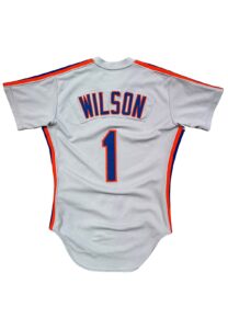 1982 Mookie Wilson NY Mets Game-Used Jersey