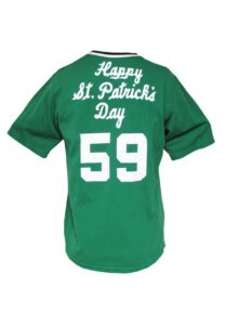 1982 No. 59 Houston Astros St. Patrick’s Day Team-Issued Jersey