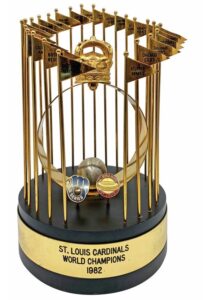 1982 St. Louis Cardinals World Series Trophy