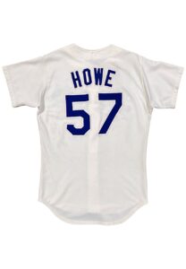 1982 Steve Howe LA Dodgers Game-Used & Signed All-Star Game Jersey