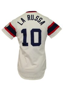 1982 Tony La Russa Chicago White Sox Manager-Worn Home Jersey