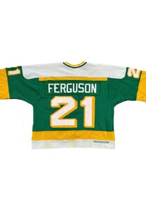 1983-84 George Ferguson Minnesota North Stars Game-Used Jersey